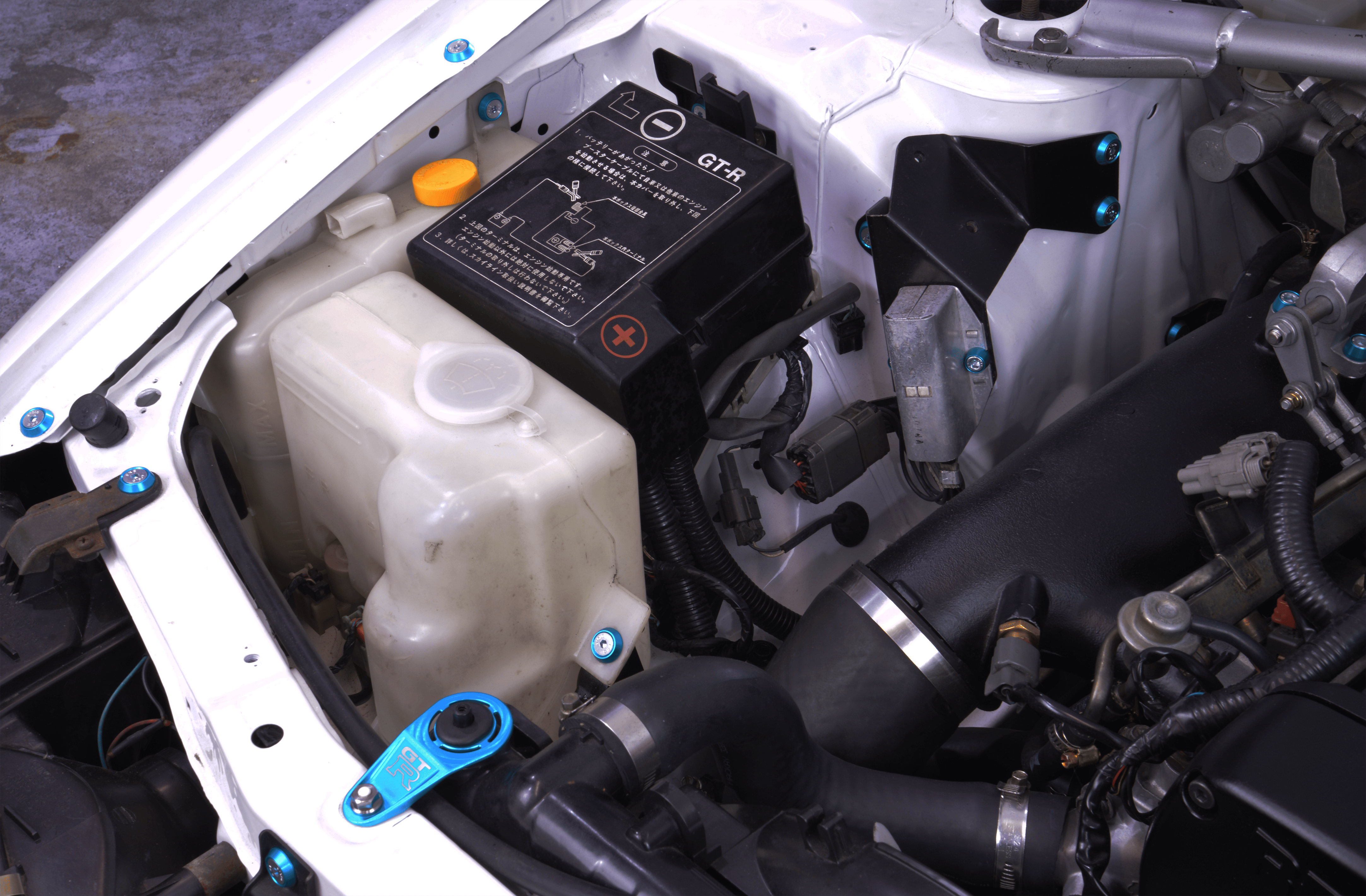 Platinum Racing Products Engine Bay Dress Up Kits Nissan "R Chassis" Engine Bay Dress Up Washer Kit SR