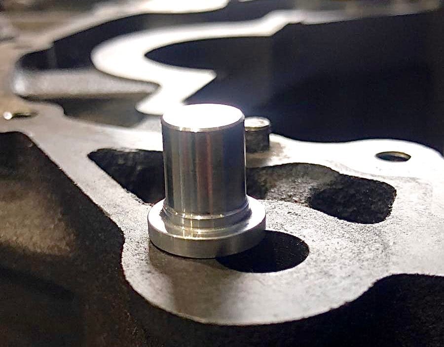 Platinum Racing Products Fittings & Hose Billet Nissan RB Dip Stick Block Bung SR