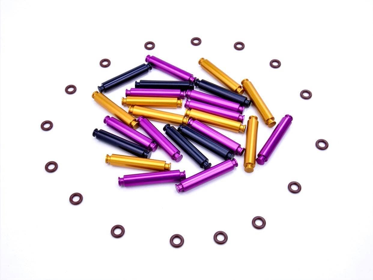 Platinum Racing Products Fuel Injector Purple / 1 Injector Block Offs SR