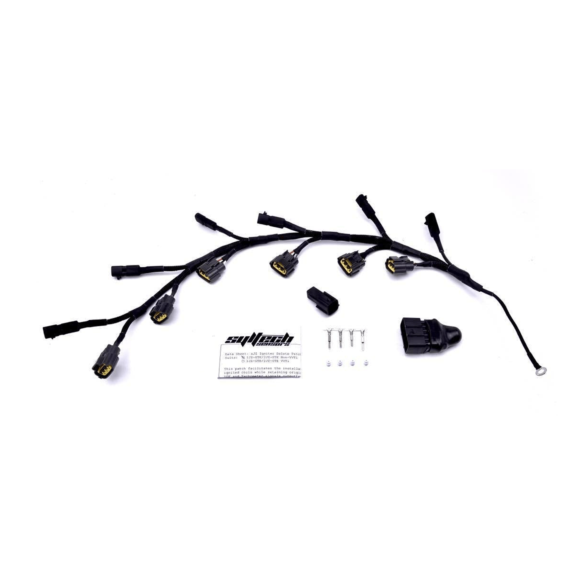 Platinum Racing Products Igniter Delete Patch Connector 1JZGTE/2JZGTE Non VVTI / V1 - Aftermarket Type ECU's / Include PNP Coil Patch Loom Ignitor Delete Patch Connector to suit Toyota 1JZGTE / 2JZGTE SR