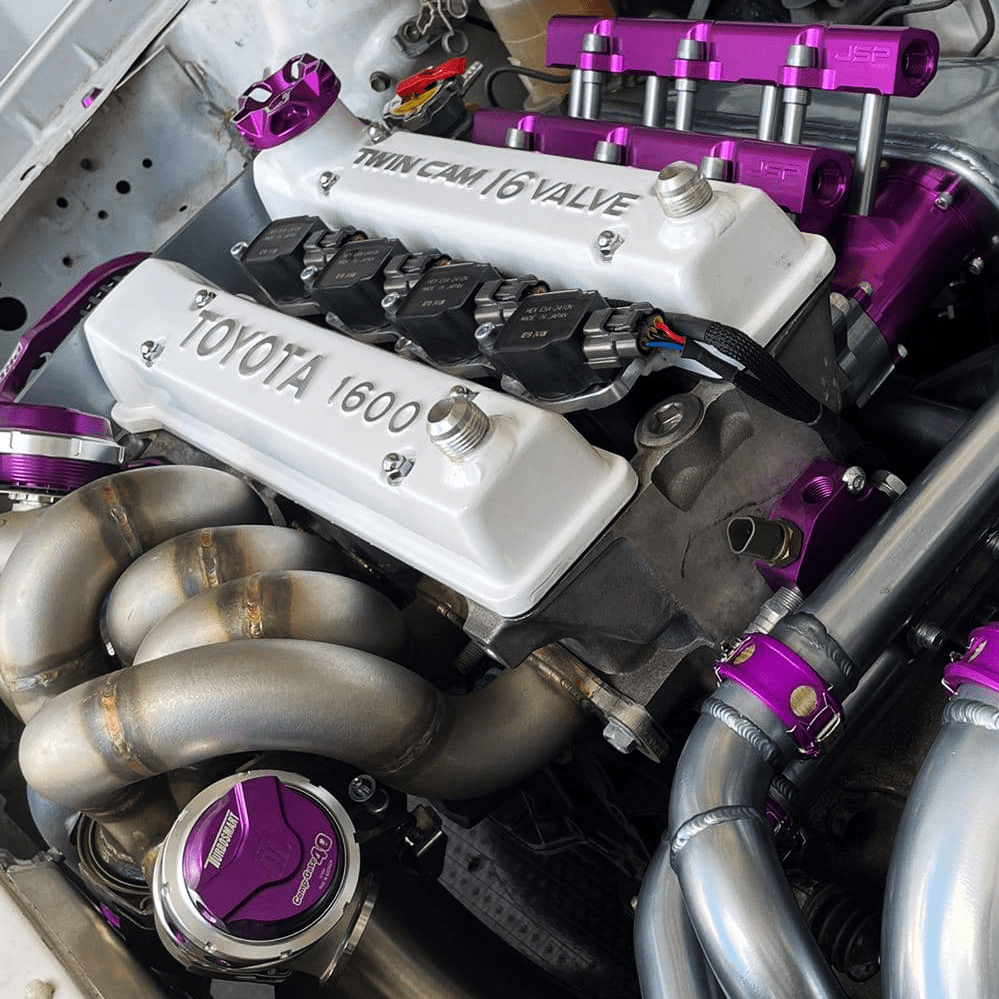 Platinum Racing Products Ignition Coil Kit Black / 16v Bracket with Stalks & Coils / Yes Gen Next 4AGE 16/20 Valve VR38 Ignition Coil Kit SR