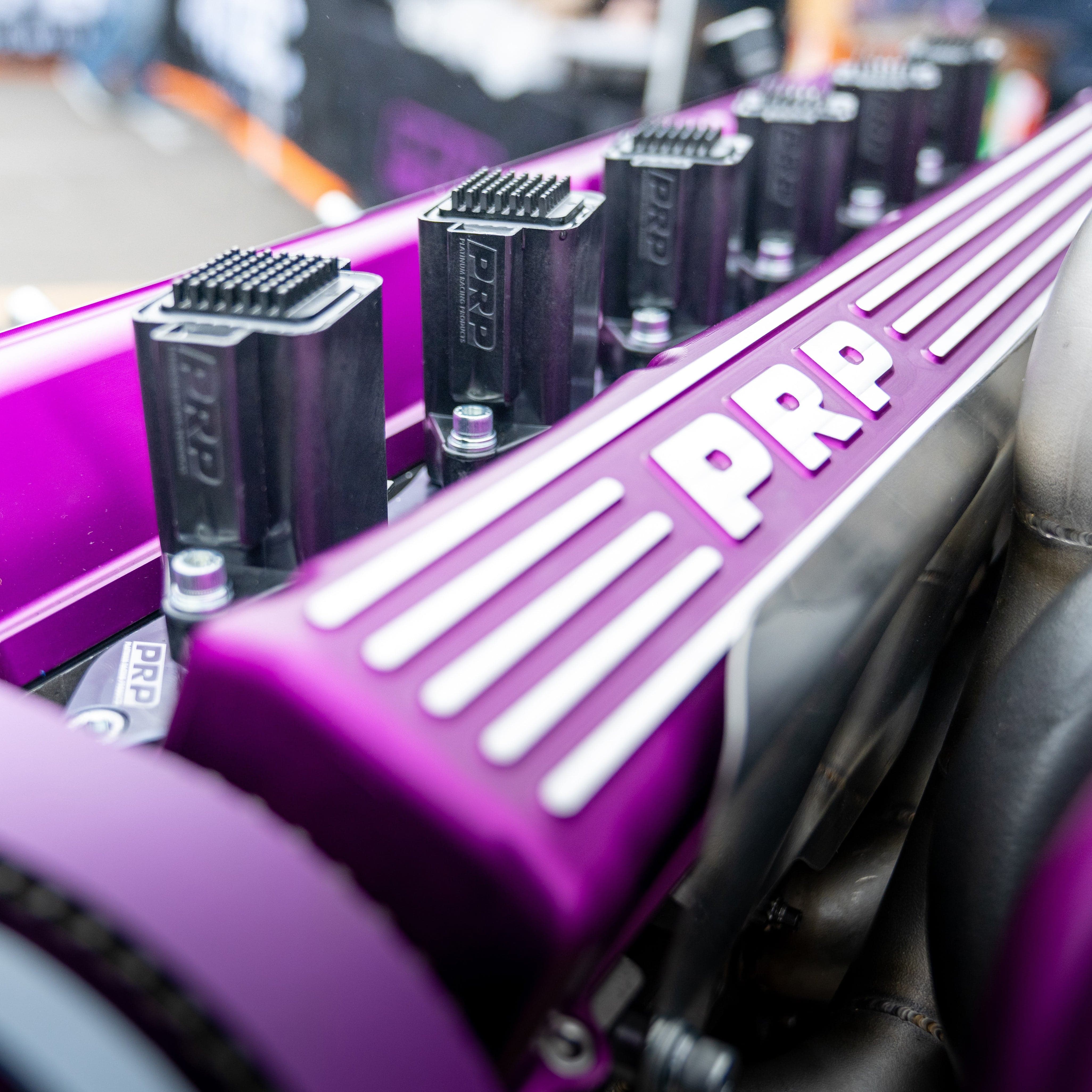 Platinum Racing Products Ignition Coil Kit Black / Bracket w/ Stalks + Coils / RBLOOM2 Nissan RB Twin Cam IGN-35A Coil Kit SR