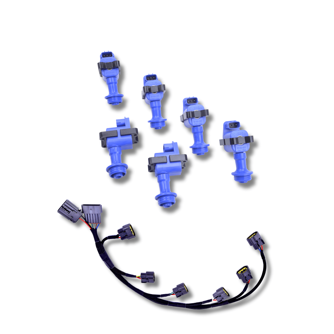 Platinum Racing Products Ignition Coil Kit LOOM 2 Nissan RB Twin Cam Street Series Splitfire Coil Kit (Skyline R32 GTR, GTS/R33 GTR, GTS) SR