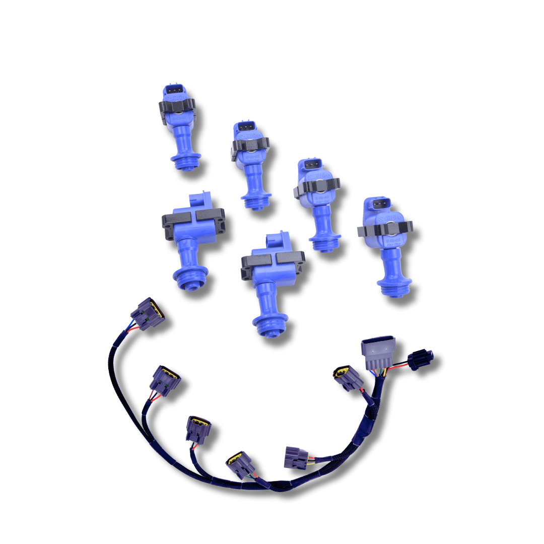 Platinum Racing Products Ignition Coil Kit LOOM 3 Nissan RB Twin Cam Street Series Splitfire Coil Kit (Skyline R32 GTR, GTS/R33 GTR, GTS) SR