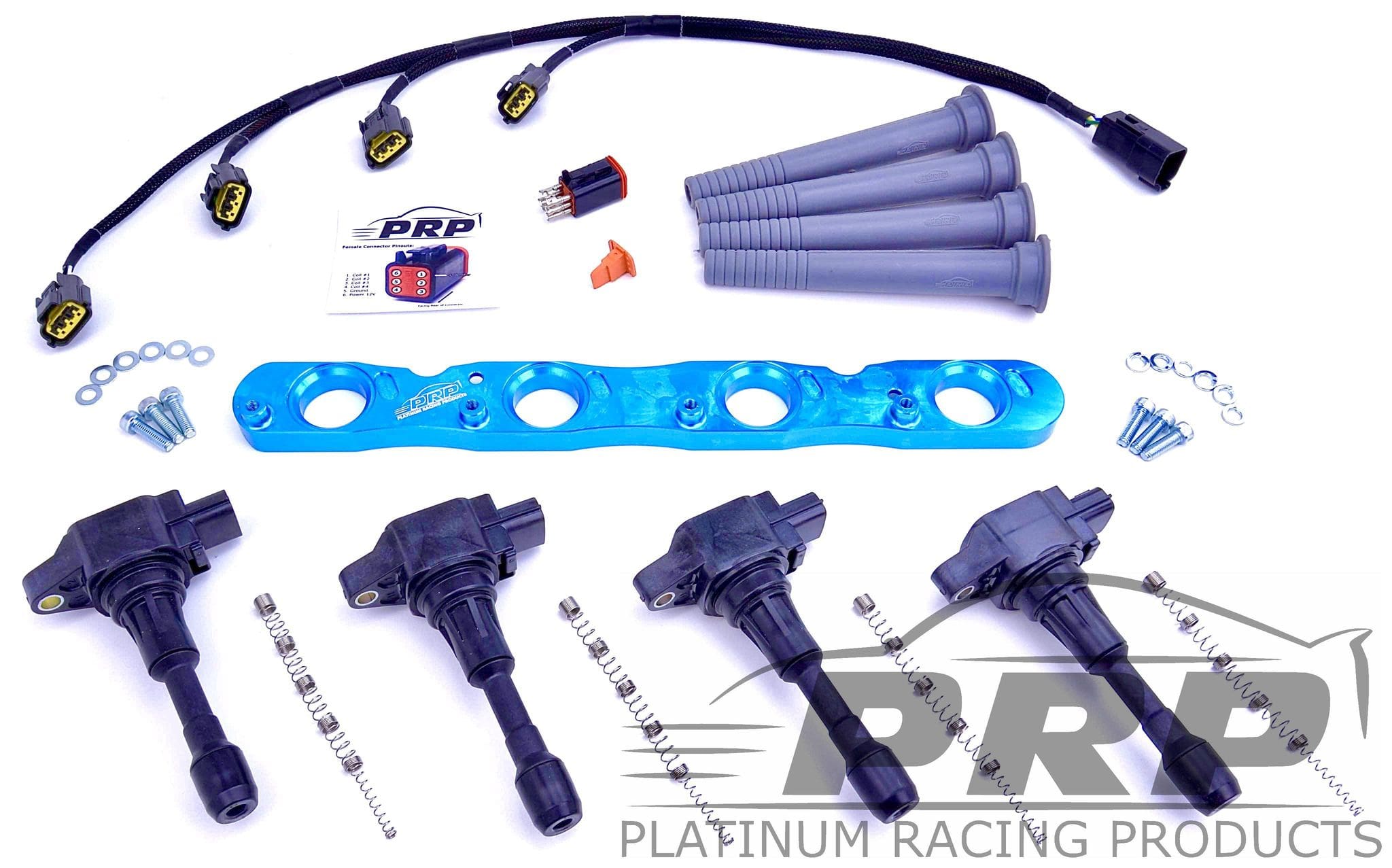 Platinum Racing Products Ignition Coil Kit Mitsubishi 4B11 Evo X Ignition Coil Kit SR