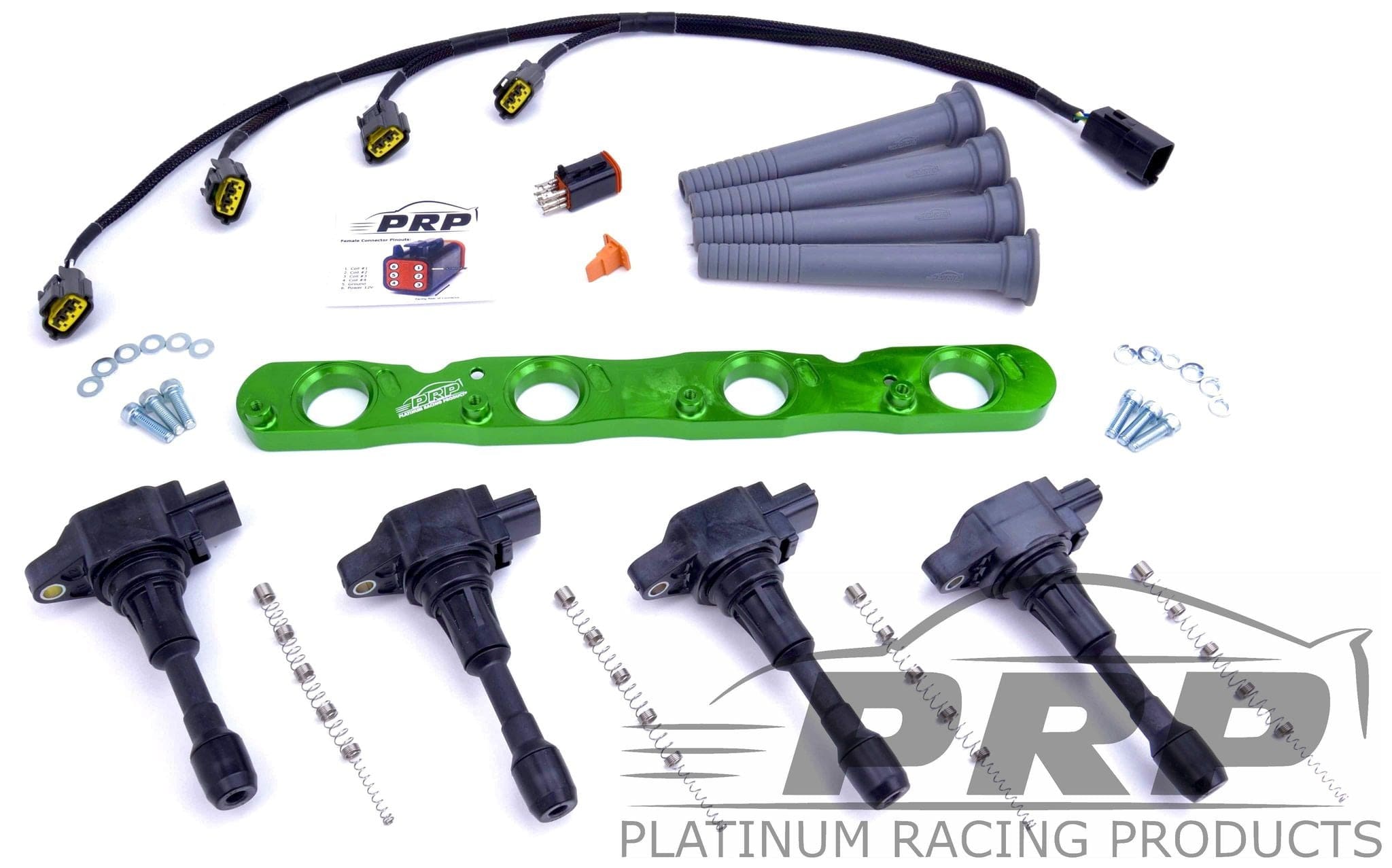 Platinum Racing Products Ignition Coil Kit Mitsubishi 4B11 Evo X Ignition Coil Kit SR
