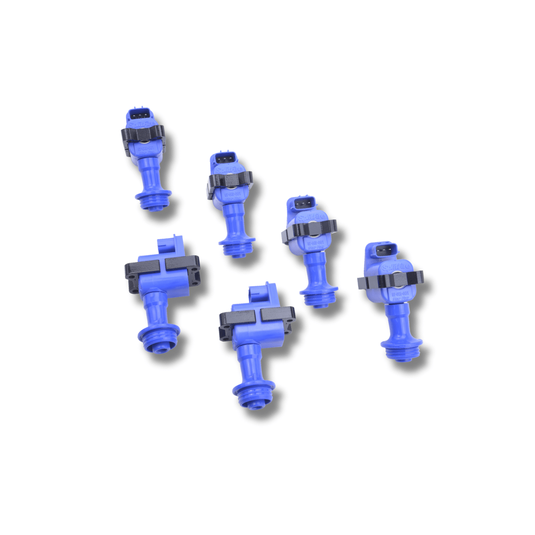 Platinum Racing Products Ignition Coil Kit No Loom Nissan RB Twin Cam Street Series Splitfire Coil Kit (Skyline R32 GTR, GTS/R33 GTR, GTS) SR