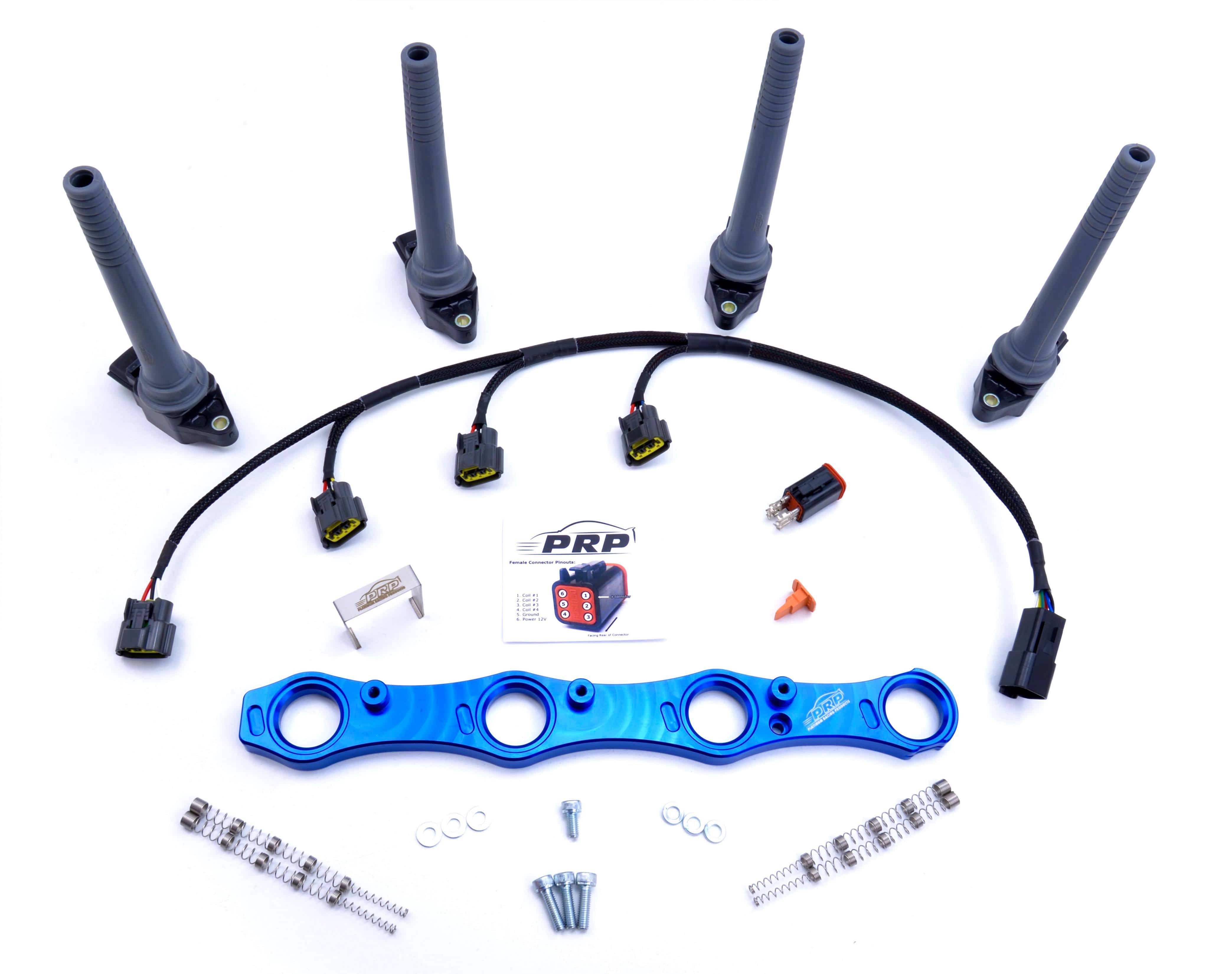 Platinum Racing Products Ignition Coil Kit Stalks / Black Toyota 3RZ Next Gen Coil Kit SR