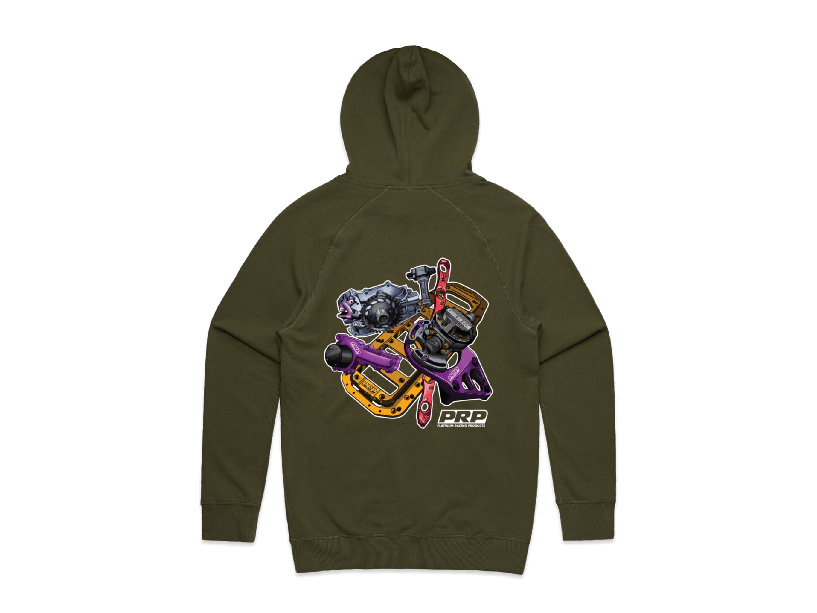 Platinum Racing Products Merchandise S / With Platinum Racing Products on Front / Black PRP Hoodies SR