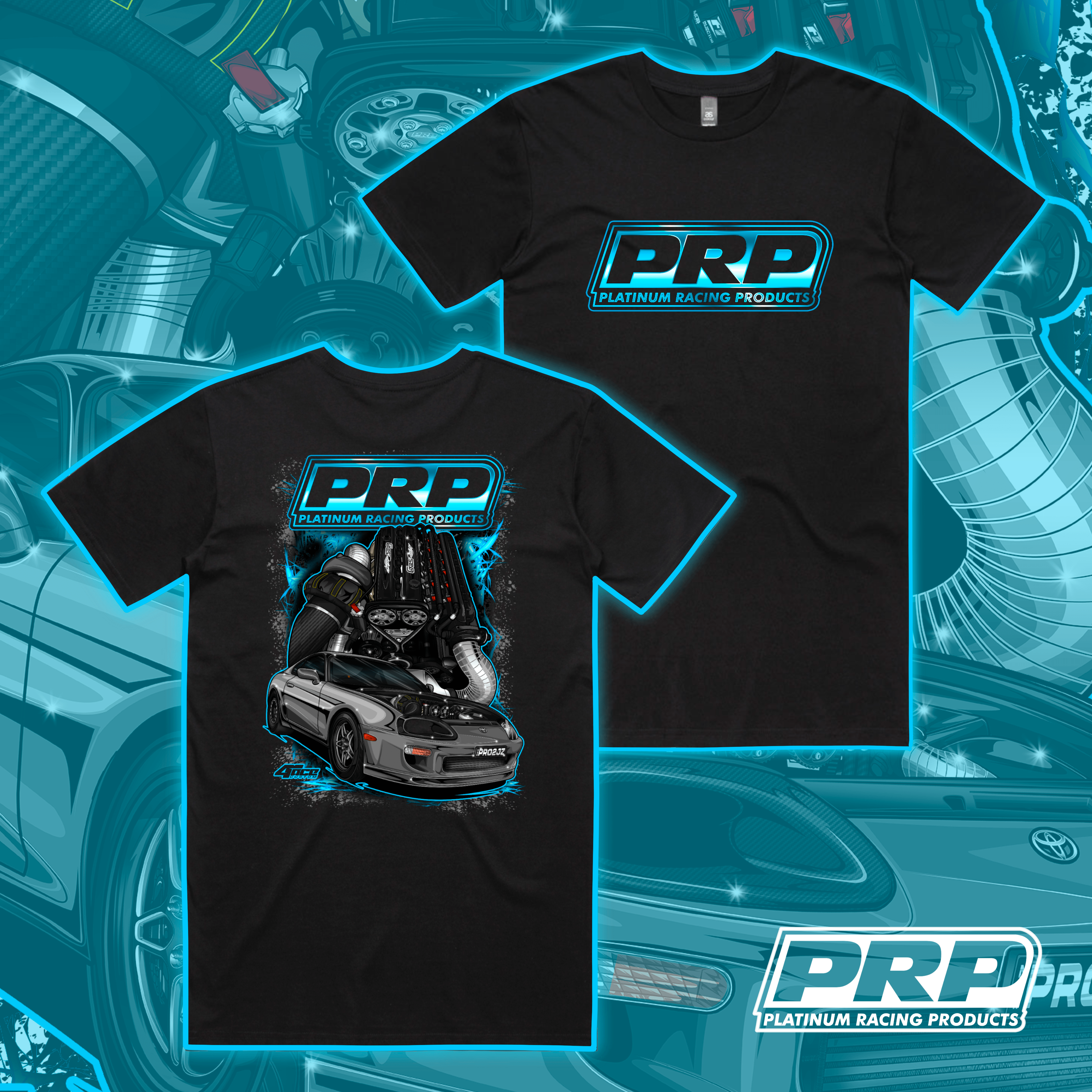 Platinum Racing Products Merchandise XS JZA80 Supra Shirt SR