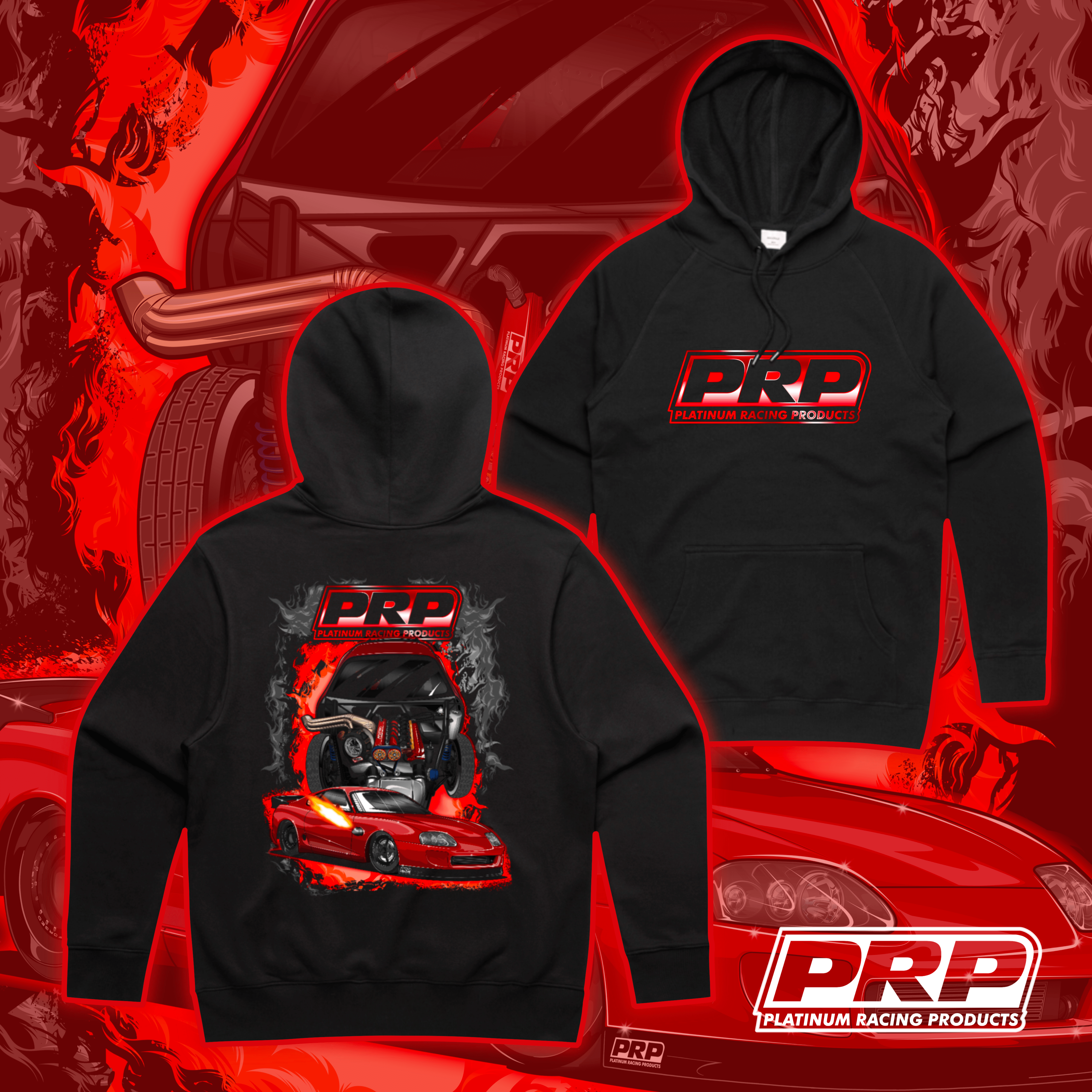 Platinum Racing Products Merchandise XS Ryan Sammut Racing Hoodie SR