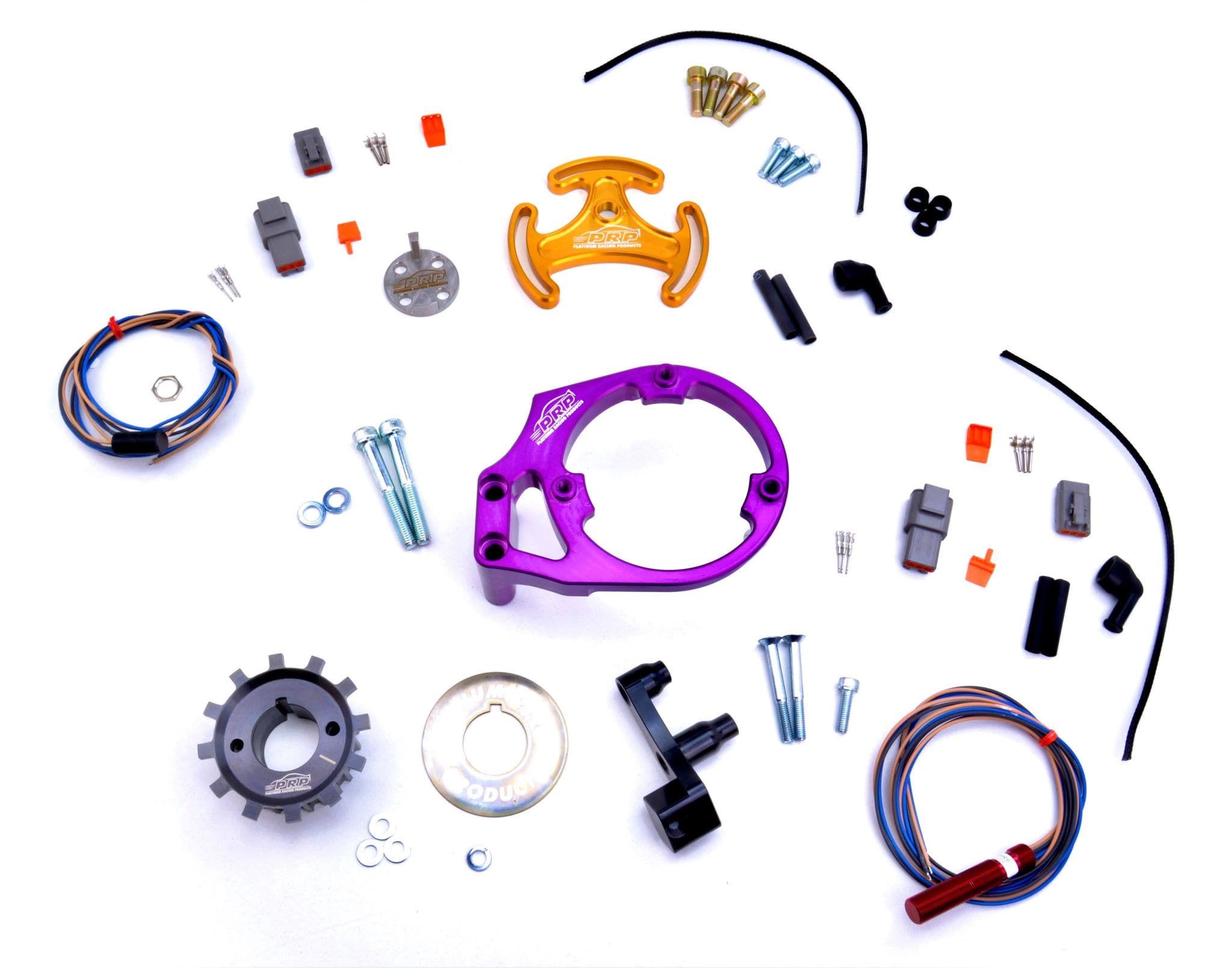 Platinum Racing Products Motor Vehicle Engine Parts Black / Black Race Series' Trigger Kit to suit Nissan RB30 SOHC SR