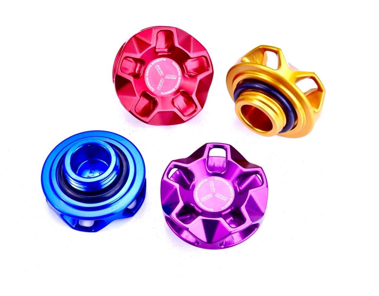 Platinum Racing Products Oil Cap Black / 4G63 - Evo 1-9 Vehicle Specific Billet Oil Filler Cap SR