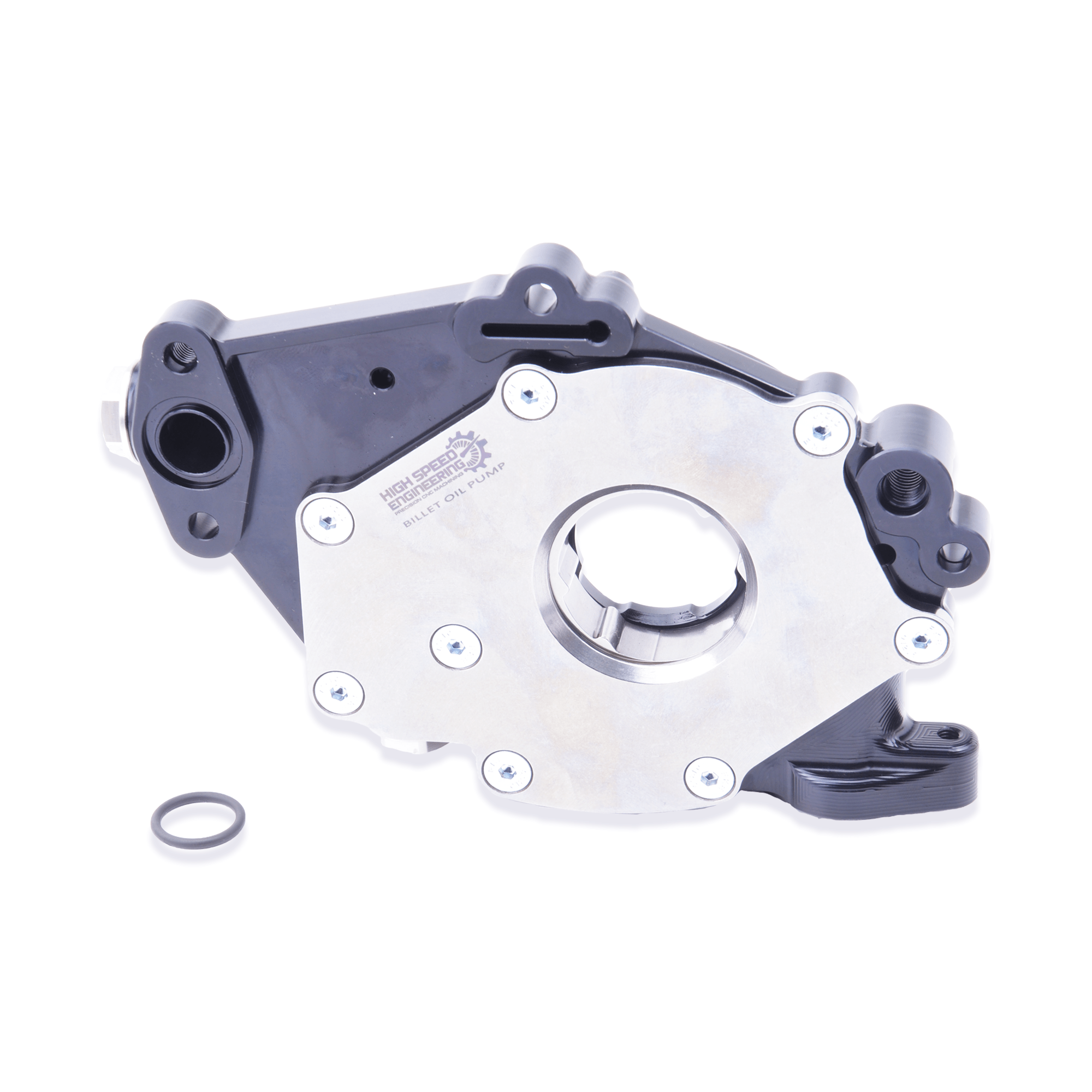 Platinum Racing Products Oil Pump Red Ford Barra Billet High-Volume + Oil Pump SR