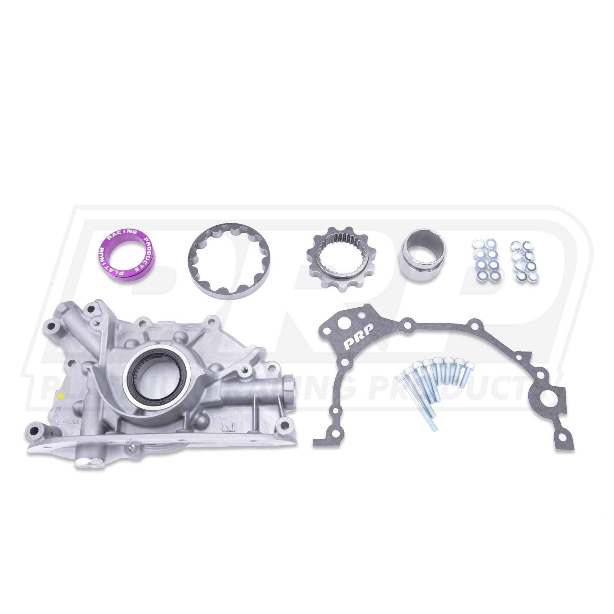 Platinum Racing Products Oil Pump Spline Drive Gears - With Collar / No Backing Plate / No Titanium Hardware Genuine Nissan N1 Oil Pump Kit SR