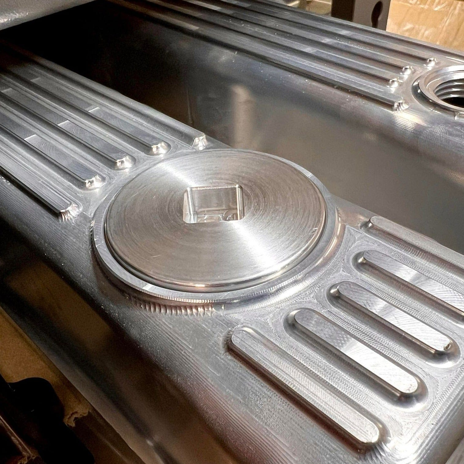 Platinum Racing Products Oil System Components Nissan Oil Cap Bung SR