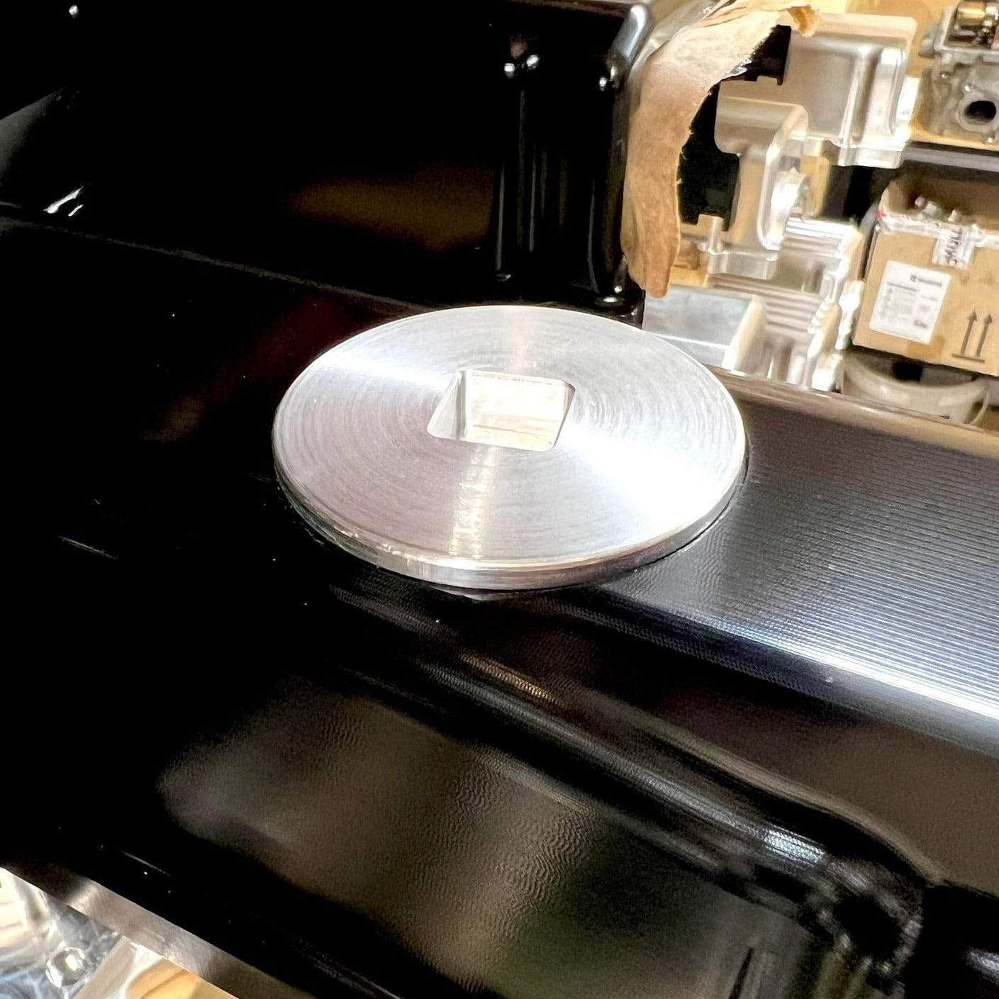 Platinum Racing Products Oil System Components Nissan Oil Cap Bung SR