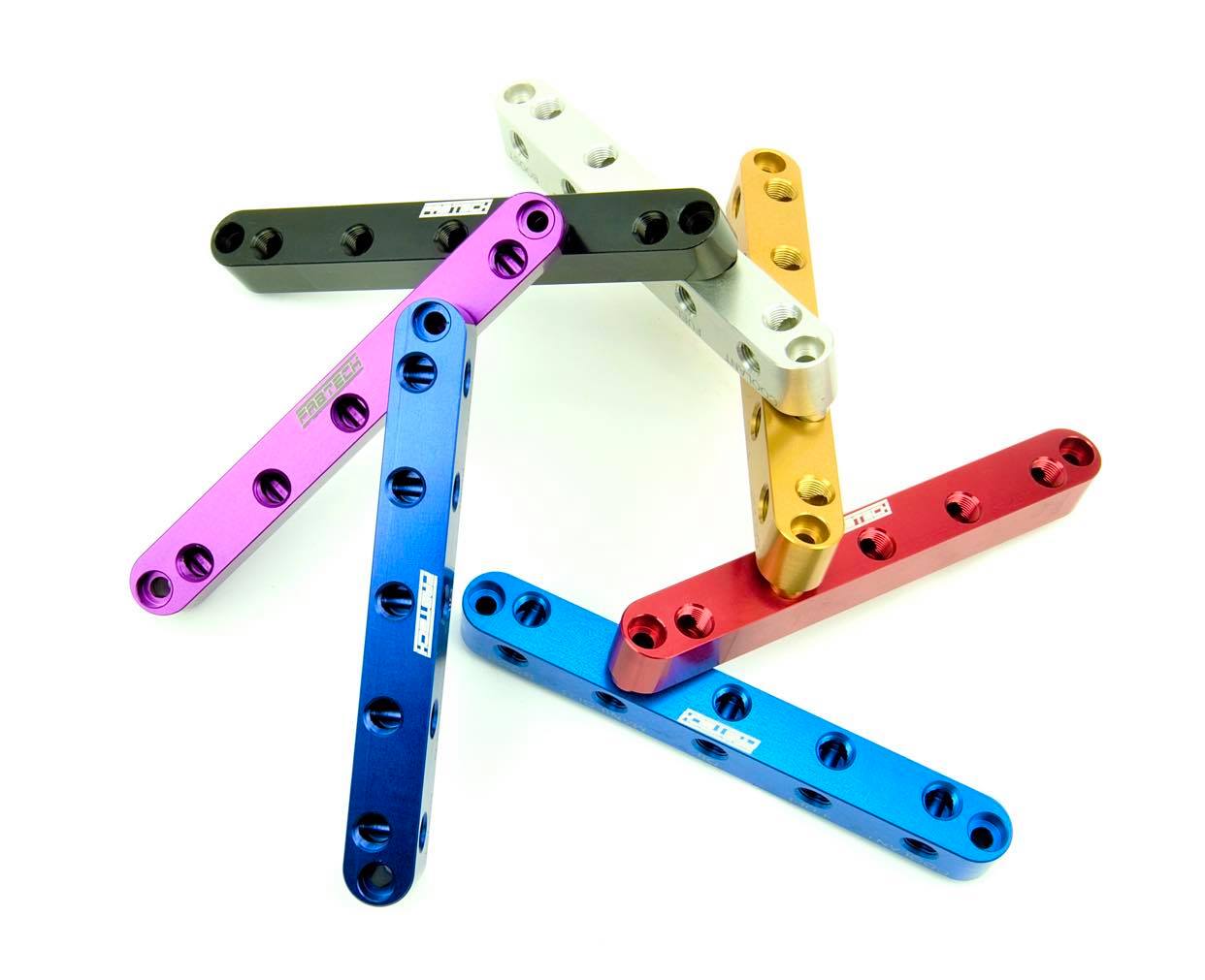 Platinum Racing Products Sensor Block Black Billet Sensor Manifold SR