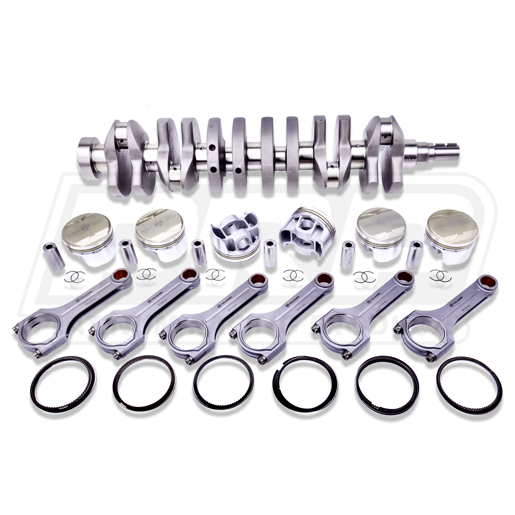 Platinum Racing Products Stroker Kit Gold / 86.25 / 2500 Rod Bolts IRP Nissan Twin Cam RB30 3.2L Stroker Kit SR