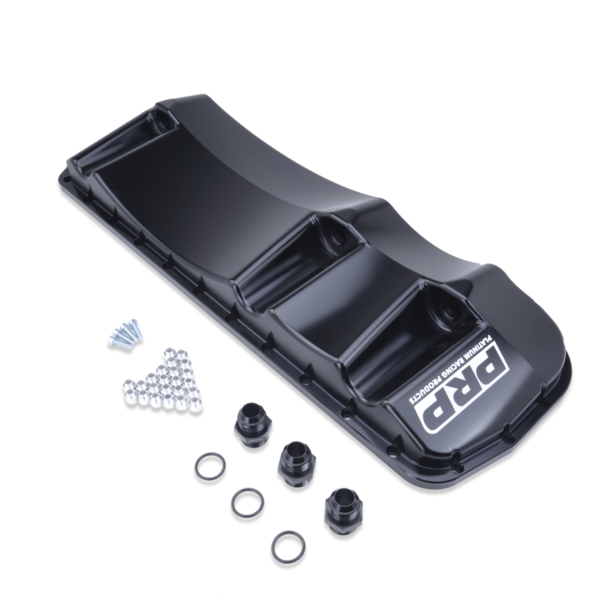 Platinum Racing Products Sump Pan Black / Direct bolt to pan rail (no brace) Nissan RB 2 RWD Dry Sump Pan SR