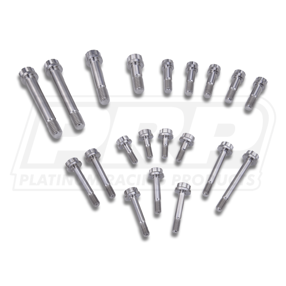 Platinum Racing Products Titanium Hardware RB Oil Pump & Water Pump Titanium Dressup Kit SR