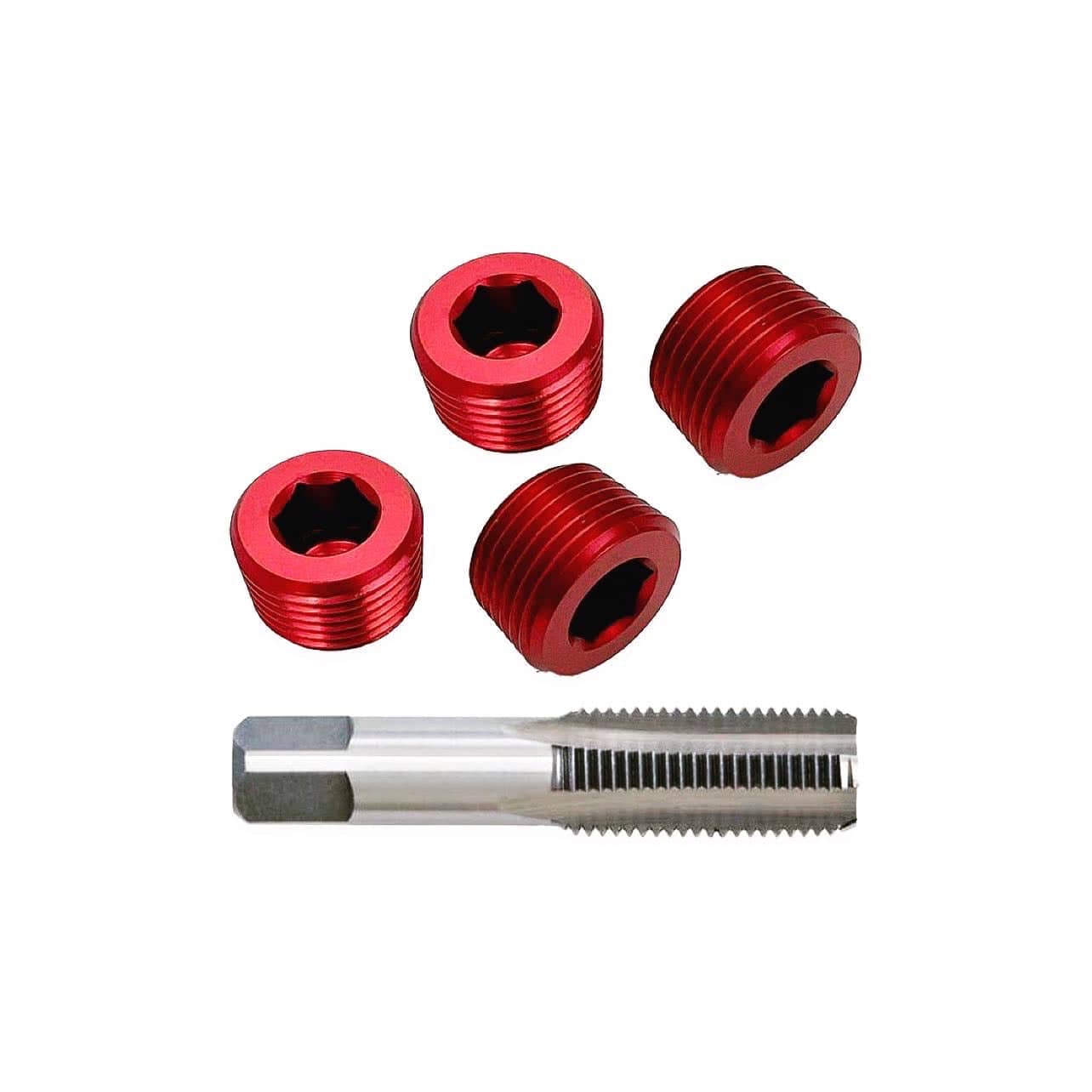 Platinum Racing Products Tools Oil Block Off's Only Toyota 1JZ / 2JZ Oil Gallery Block Off Bungs SR