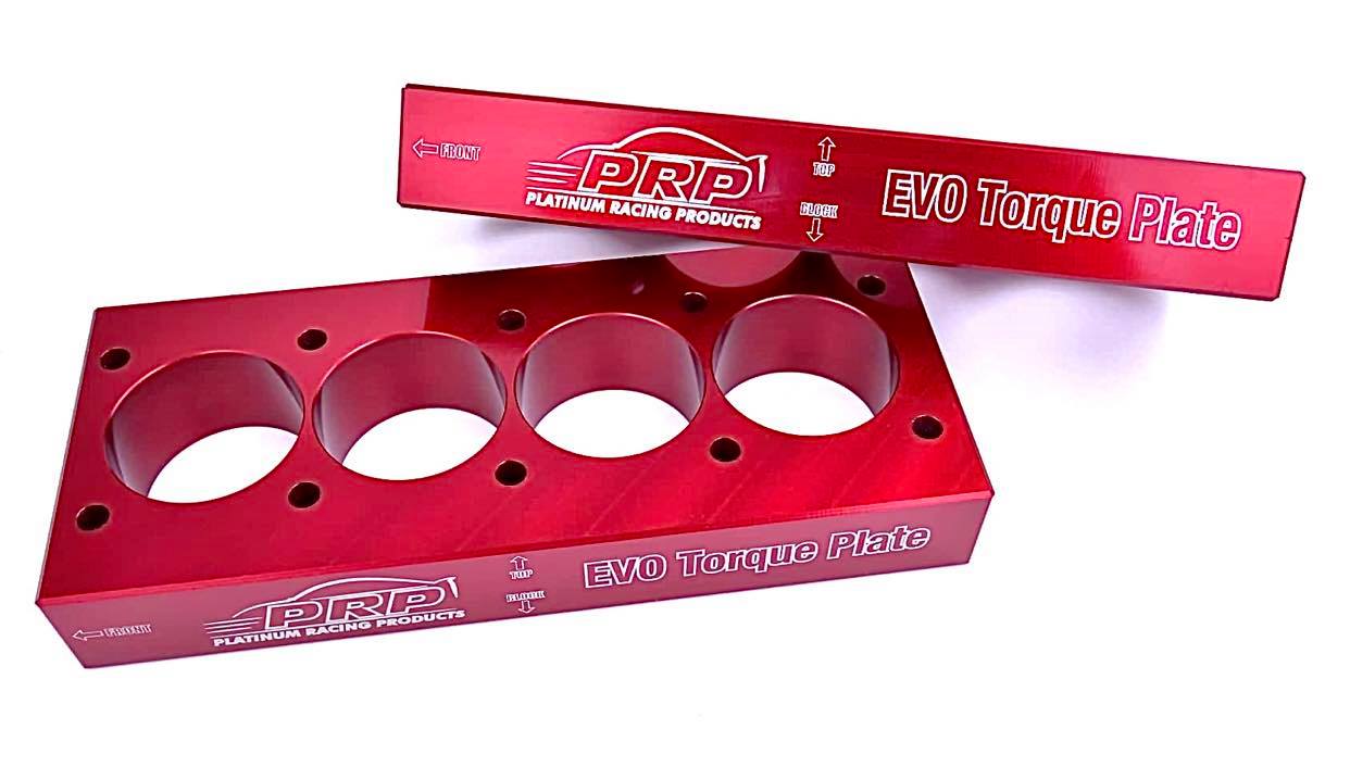 Platinum Racing Products Torque Plate Black Mitsubishi 4B11 Torque Plate SR