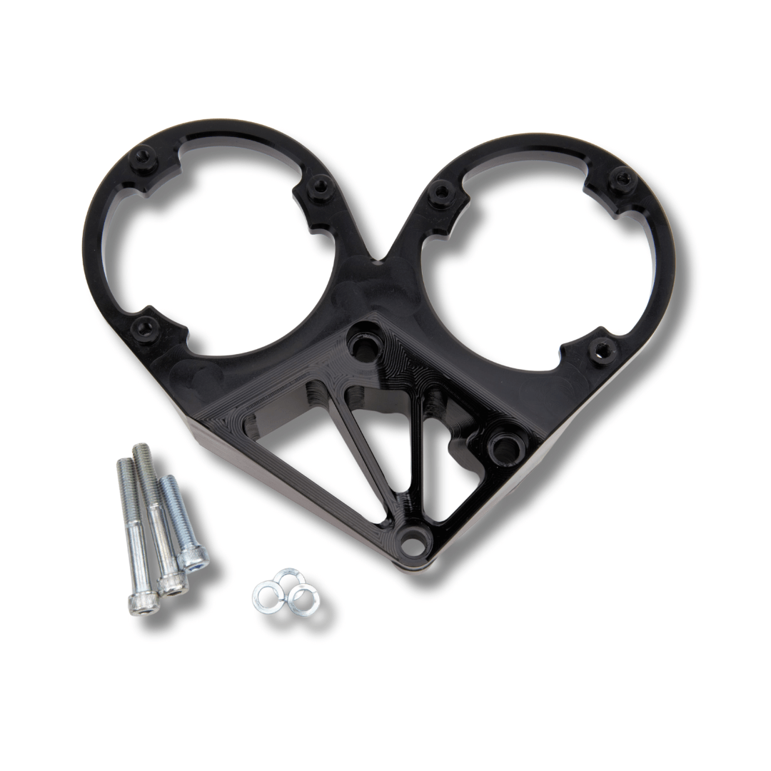Platinum Racing Products Trigger Kit Boring Black / Bracket Double Single / Double CAS Bracket 'Nissan RB Twin Cam' SR