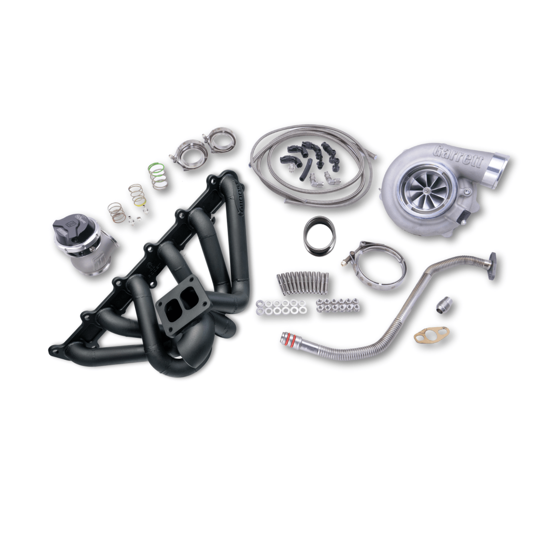 Platinum Racing Products Turbo Kit G35-900 1.06 rear T4 / Don't Include Fitting Kit 6Boost Garrett G Series Turbo Kit to Suit Ford Barra SR