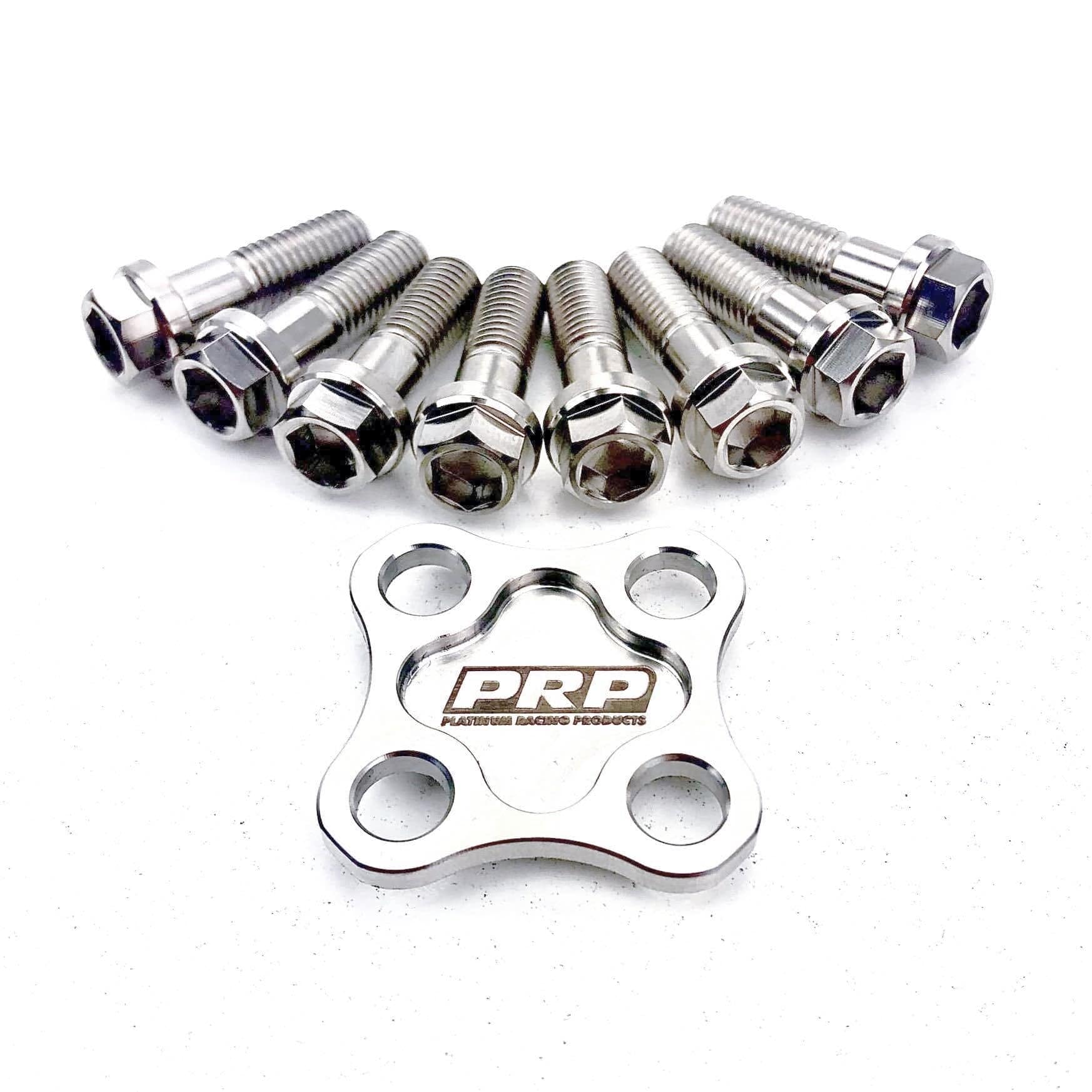Platinum Racing Products Vehicle Parts & Accessories No thankyou / 4 x TI Bolt / Add 1 Cam Gear Washer Titanium Cam Gear Bolts SR