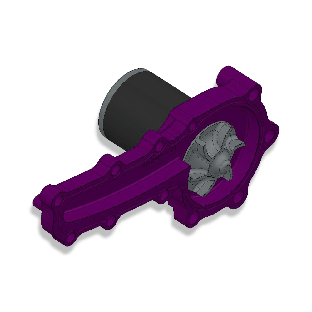 Platinum Racing Products Water Pump Black / Include Titanium Hardware RB Electric Water Pump SR