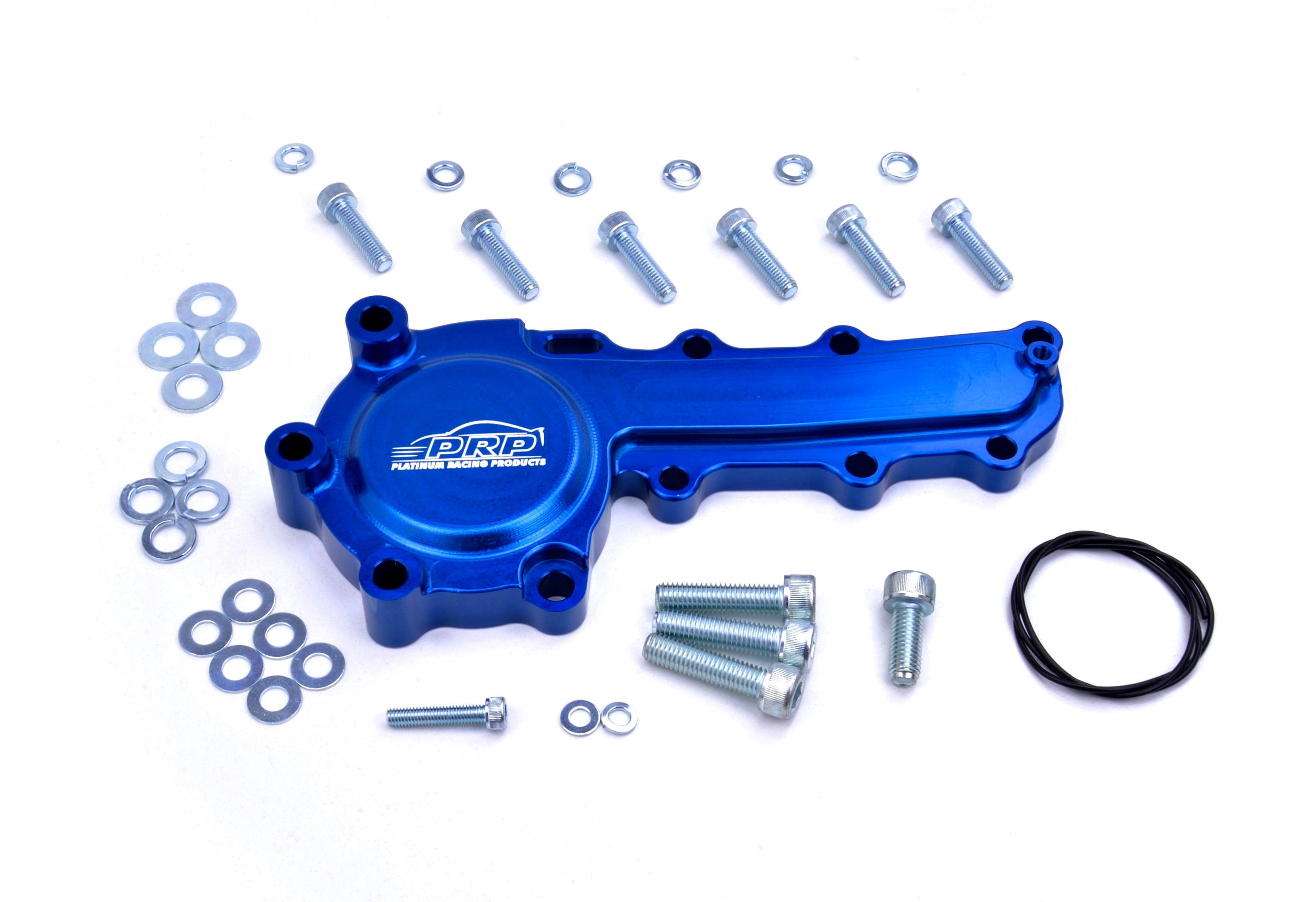 Platinum Racing Products Water Pump Delete Blue / Cast block Nissan RB Water Pump Delete SR