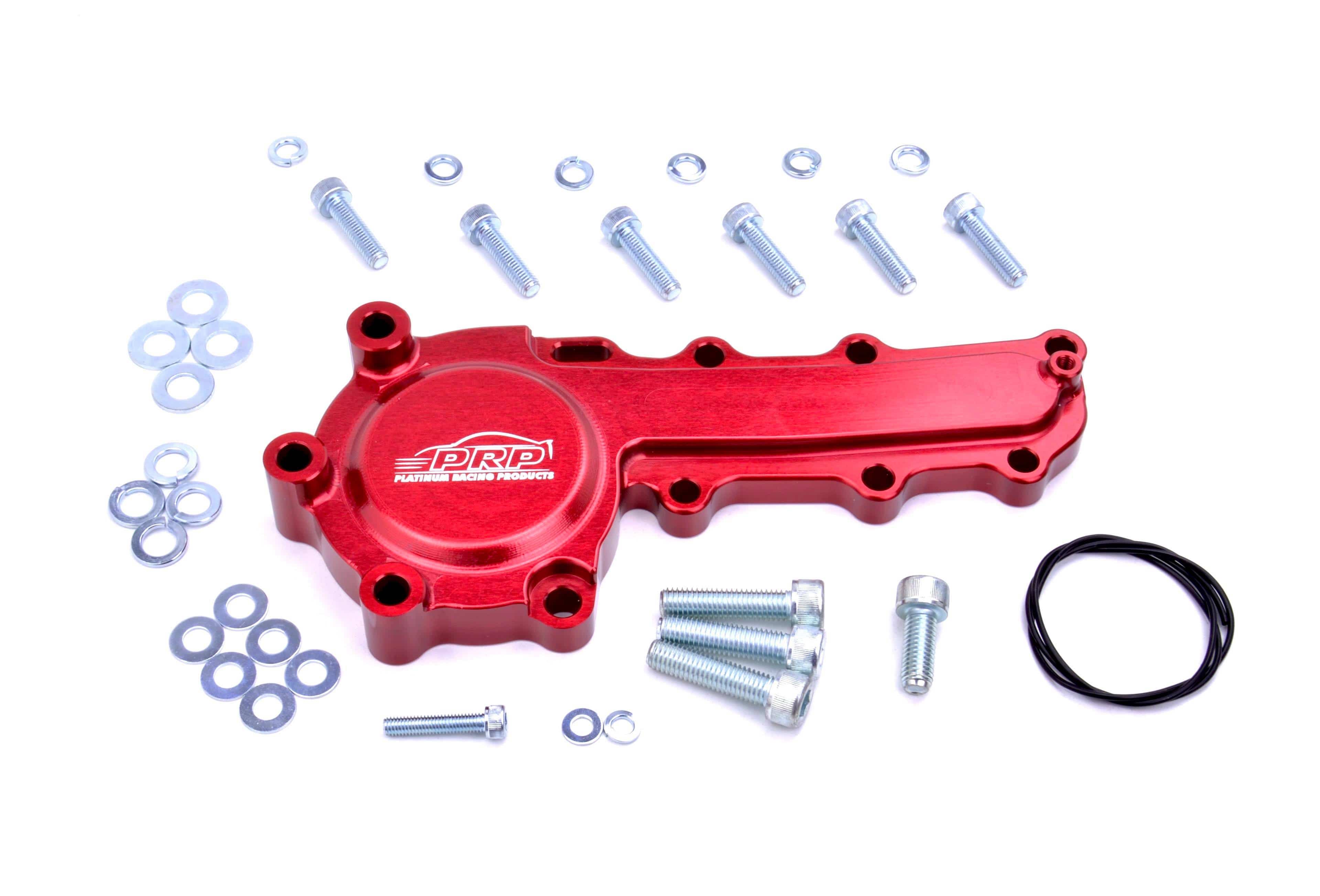 Platinum Racing Products Water Pump Delete Red / Cast block Nissan RB Water Pump Delete SR