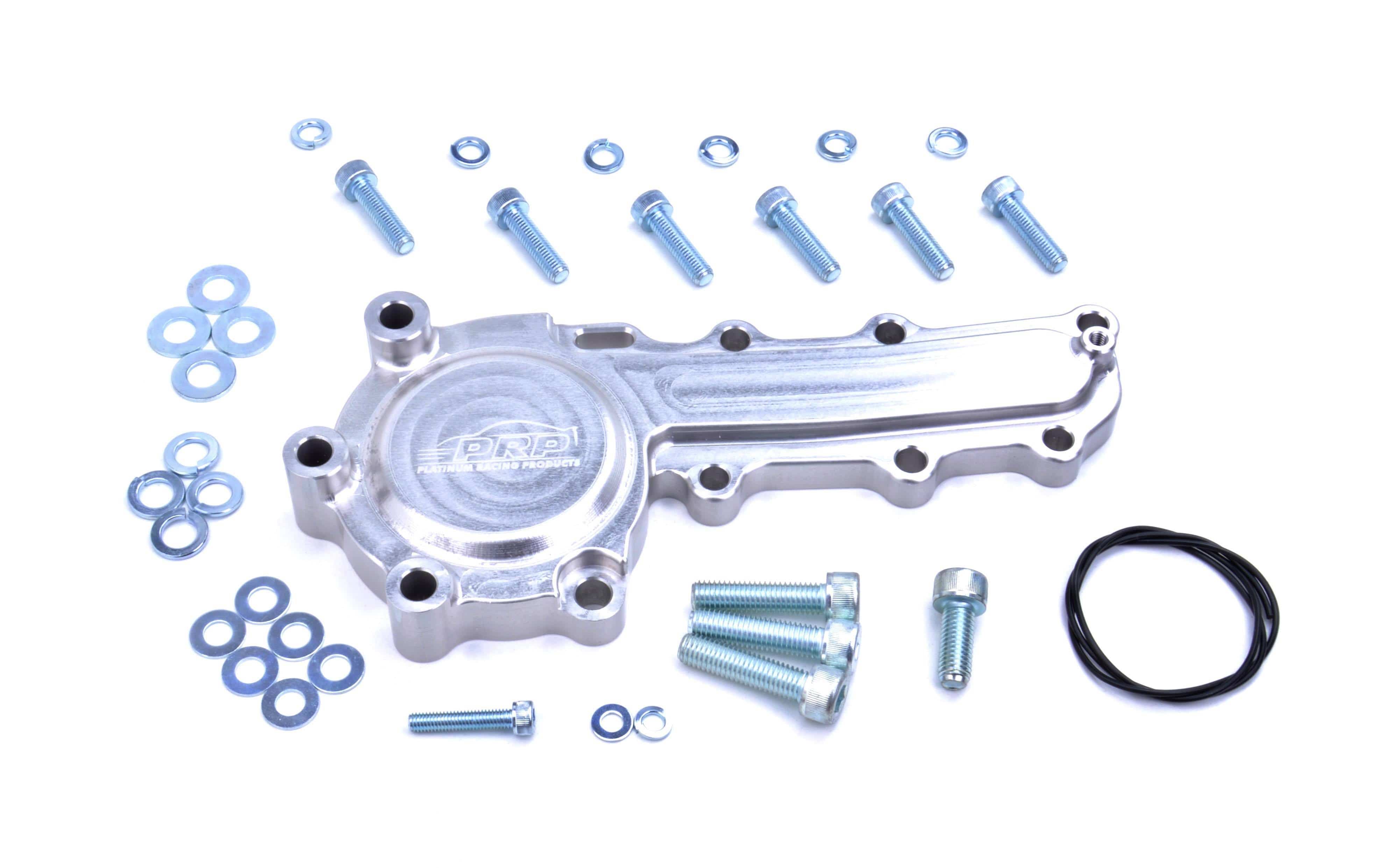 Platinum Racing Products Water Pump Delete Silver / Cast block Nissan RB Water Pump Delete SR