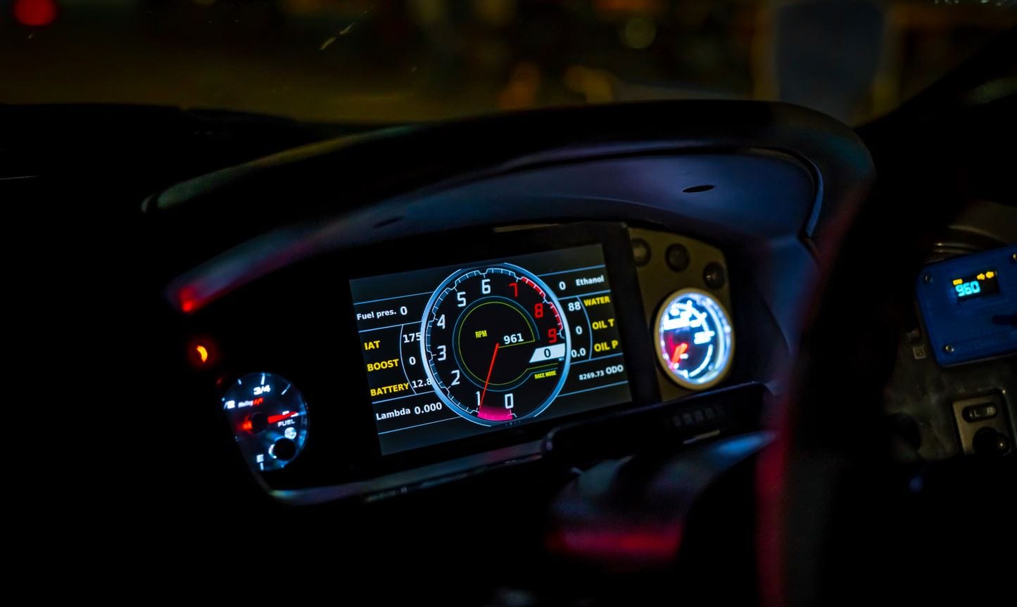 Powertune No / Yes PowerTune Digital Dash V5 (optional GPS) SR