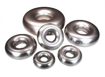 Proflow CLEARANCE Proflow Tube, Air /Exhaust Mild Steel Full Donut 3.5in. (88mm) 2.03mm Wall - PFEDTM3500 SR