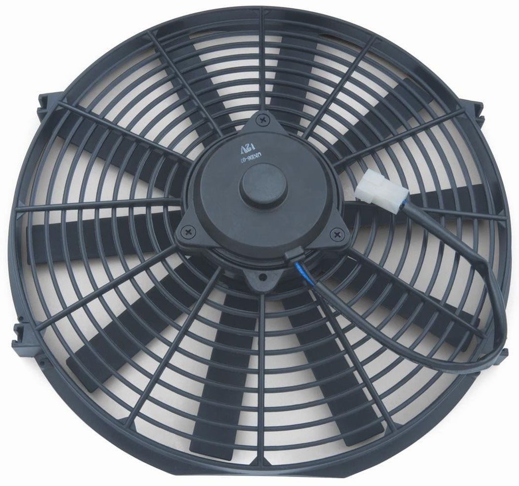 PROFORM 14" O.D, 1650 cfm Proform Bowtie High Performance Electric Fan PR141-644 SR
