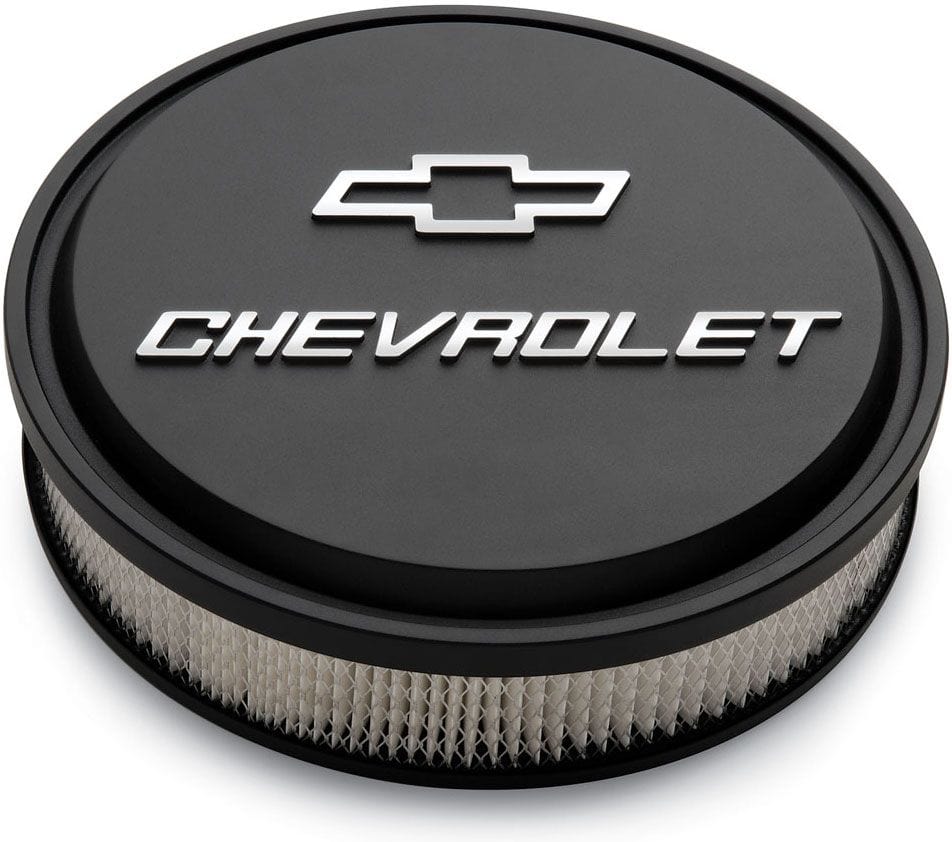 PROFORM 14" x 3" Suit 5-1/8" Neck Carburettors Proform Chevrolet Black Slant Edge Air Cleaner Assembly PR141-830 SR