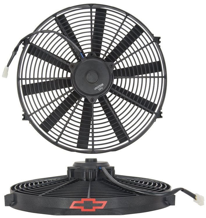 PROFORM 16" O.D, 2100 cfm Proform Bowtie High Performance Electric Fan PR141-646 SR