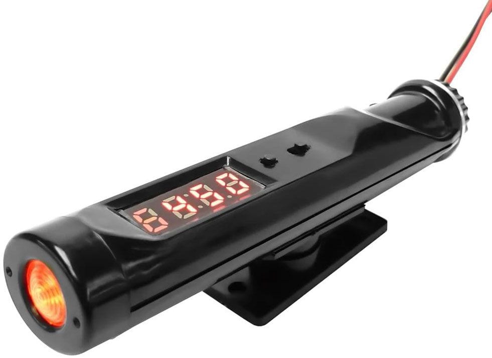 PROFORM Black, 100-12,000 RPM Proform Digital Mini Shift Light PR67007C SR