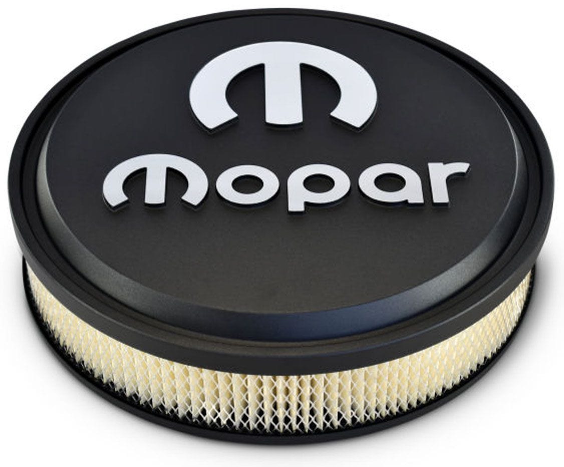 PROFORM Black Crinkle Finish with Raised Emblem Proform Slant Edge MOPAR Air Filter Assembly PR440-830 SR