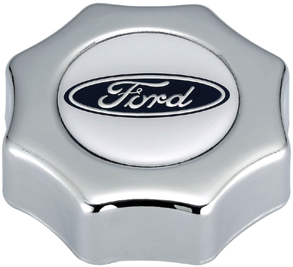 Proform Chrome with Ford Oval Logo Proform Valve Cover Oil Filler Cap Twist-On PR302-230 SR