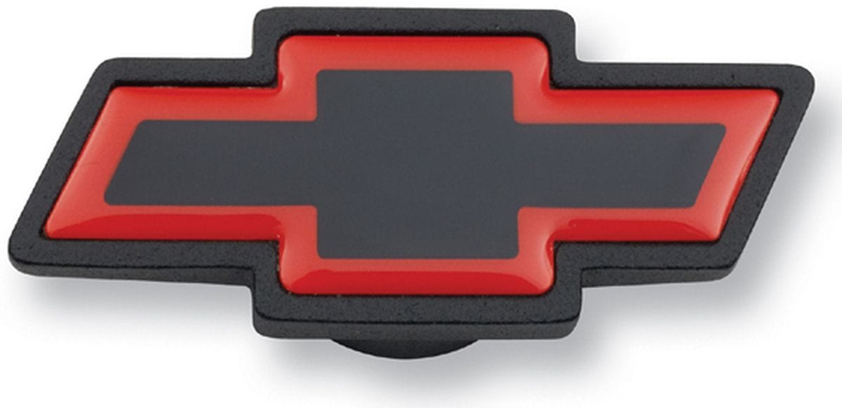 PROFORM Large Black Crinkle Chevrolet Bowtie With Black/Red Emblem Proform Air Cleaner Wing Nunt PR141-369 SR