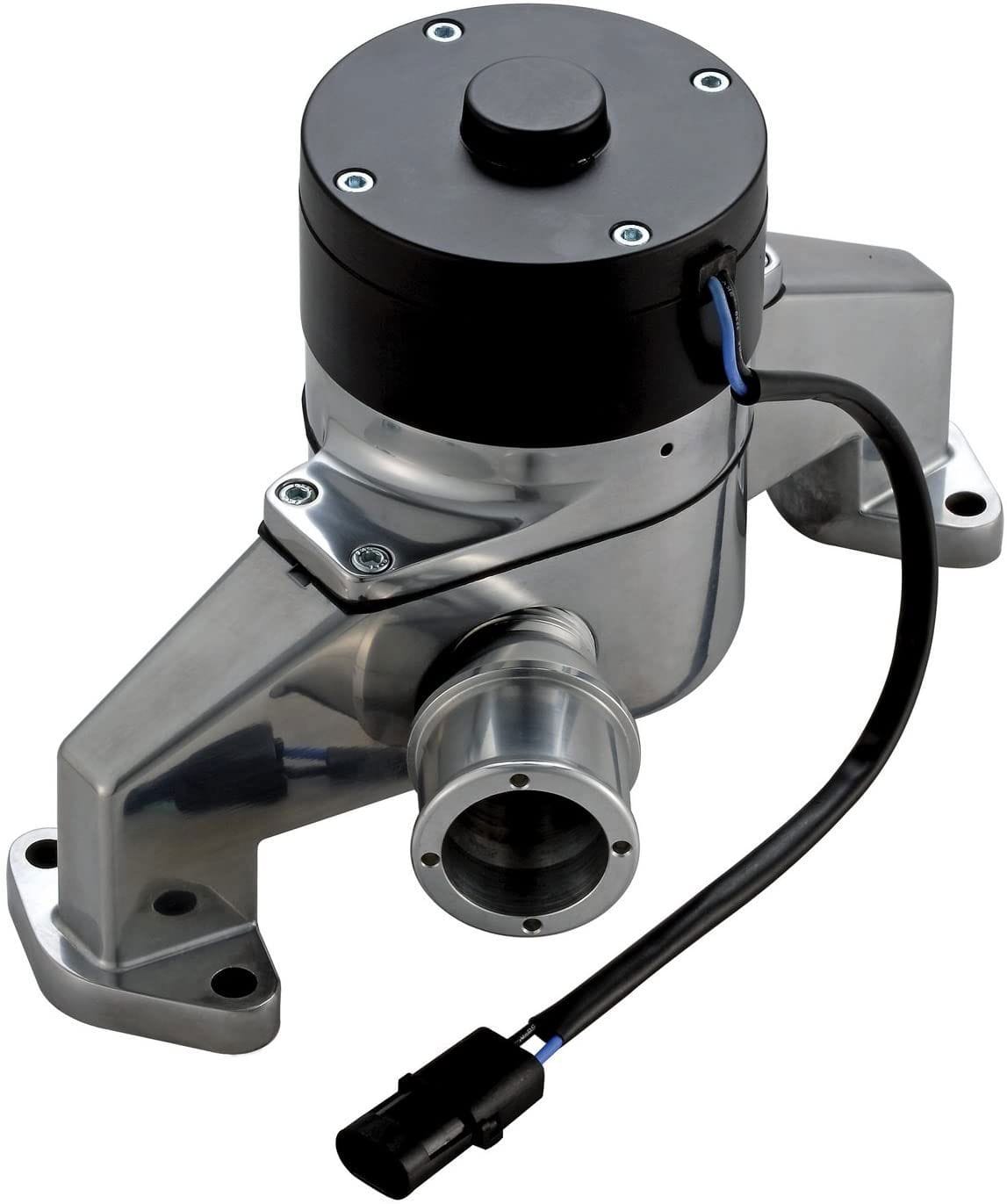 PROFORM Polished Suit BB Chev & Hose Fittin g Proform Billet Electric Water Pump PR68230P SR