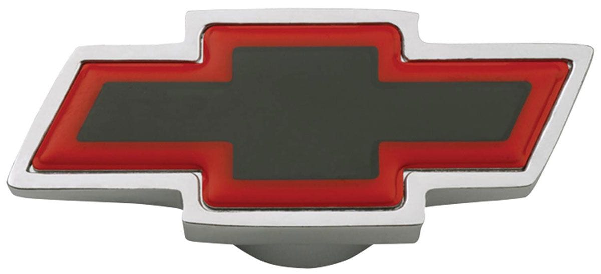 PROFORM Small Chrome Chevrolet Bowtie With Black/Red Emblem Proform Air Cleaner Wing Nut PR141-322 SR
