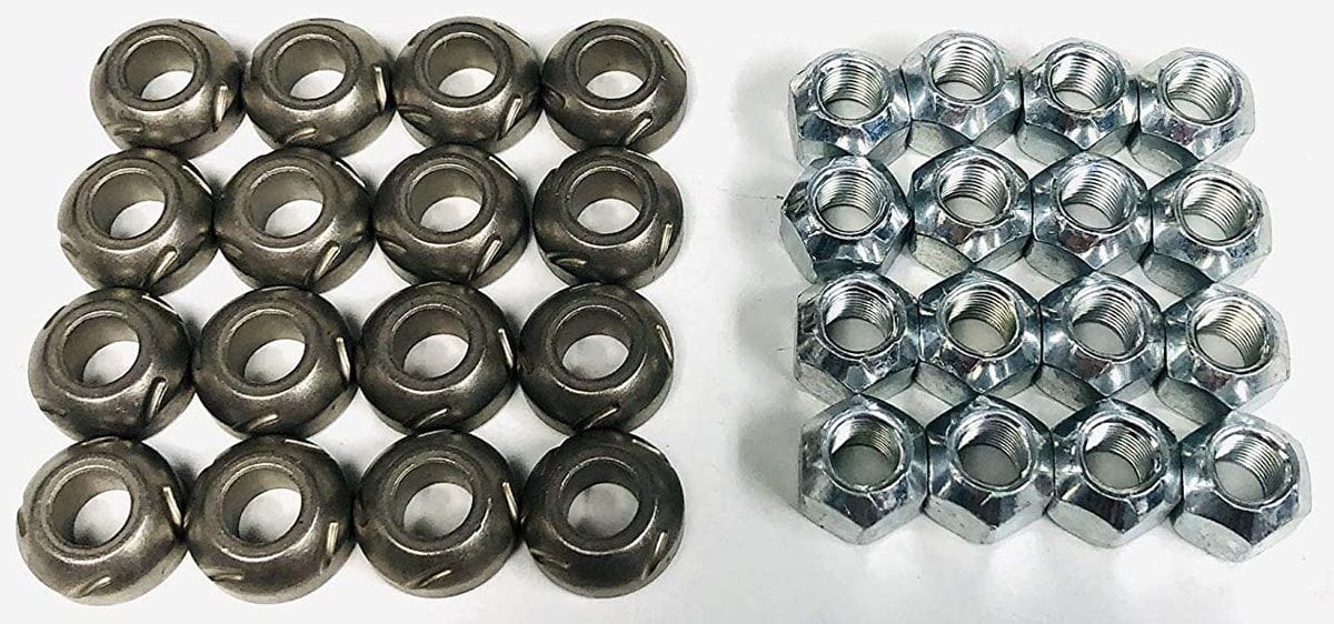 PROFORM Suit SB Chev & Holden 6cyl With Stamped Steel Rockers 3/8" (16pk) Proform Grooved Rocker Arm Pivot Ball & Nuts PR66924C SR