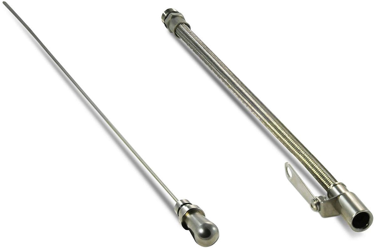 PROFORM Suit SB Ford 289-302-351 Windsor (Push Through Timimg Cover) Proform Flexible Engine Oil Dipstick PR68056 SR