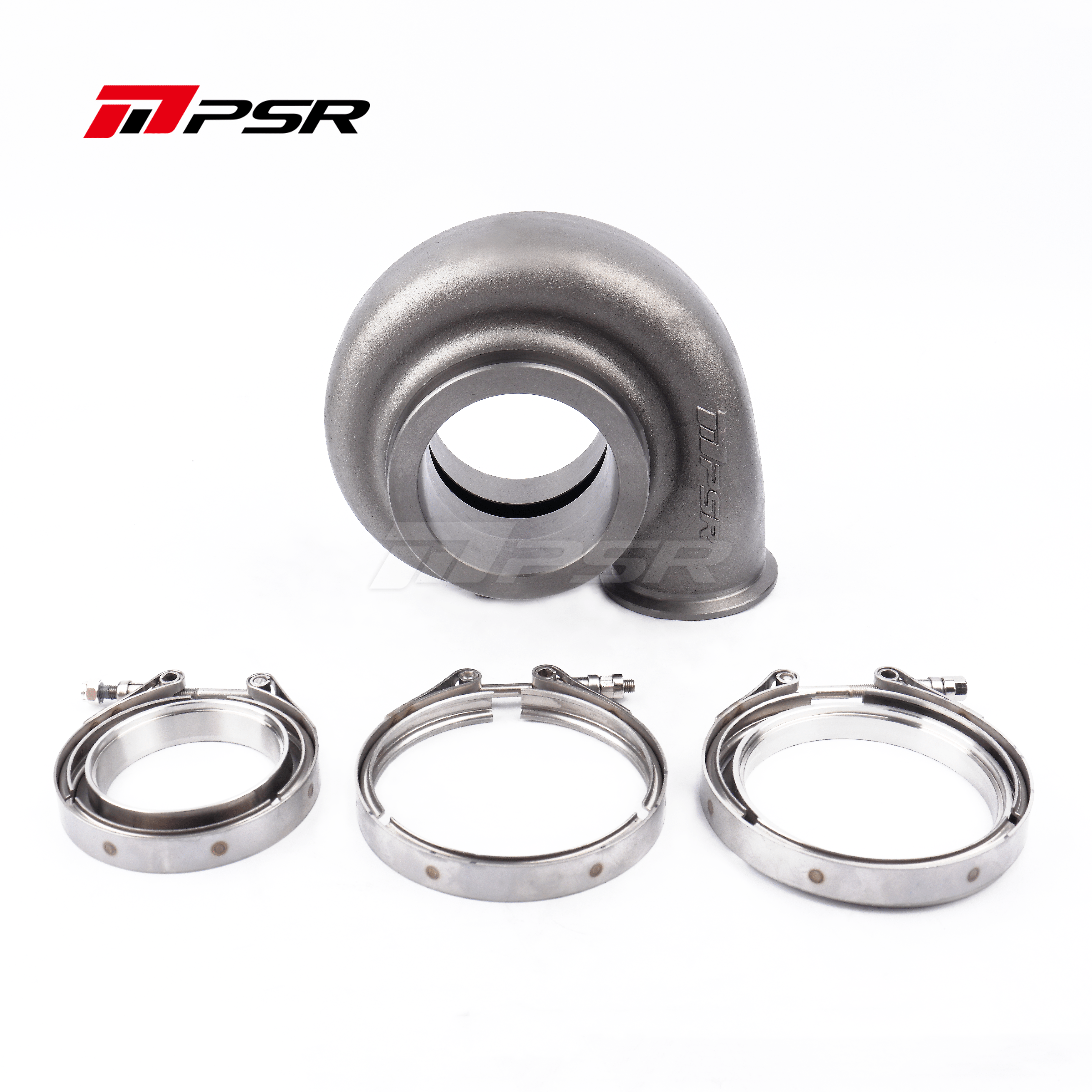 Pulsar Turbochargers 1.15A/R, 3" V-band Inlet, 4" V-band Outlet Turbine Housing Drop in Precision PTE Ball Bearing Turbo 7685 8085 8385 SR
