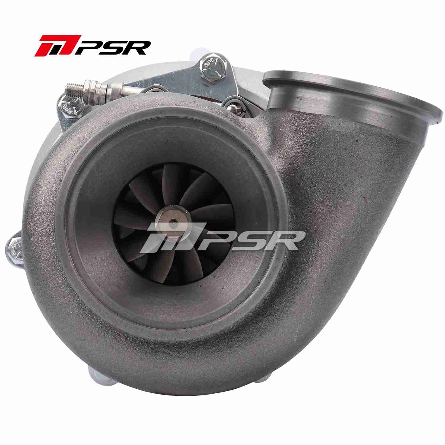 Pulsar Turbochargers Reverse Rotation / T51R Mod 3'' Inlet / Dual Vband 1.01A/R PSR Reverse Rotation 5455G Dual Ball Bearing Turbocharger HP Rating 660 SR