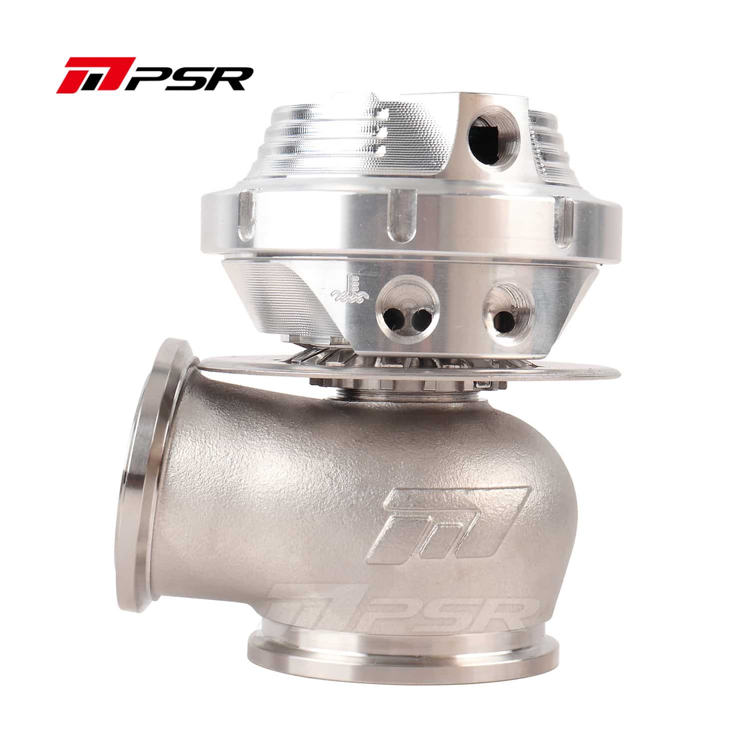 Pulsar Turbochargers Silver PSR NEW GENERATION WASTEGATE 38mm Dual Vband External Wastegate SR
